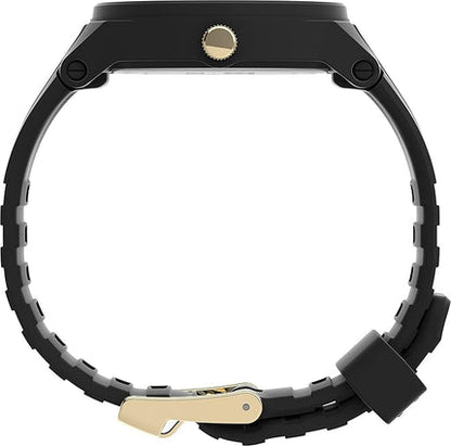 Timex UFC Shogun Black Dial Black Rubber Women's Watch TW2V56900