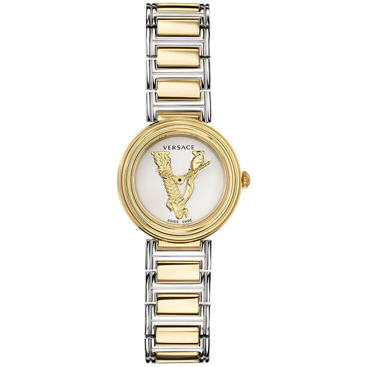 Versace Virtus Quartz Two-Tone Women's Watch - VET300721