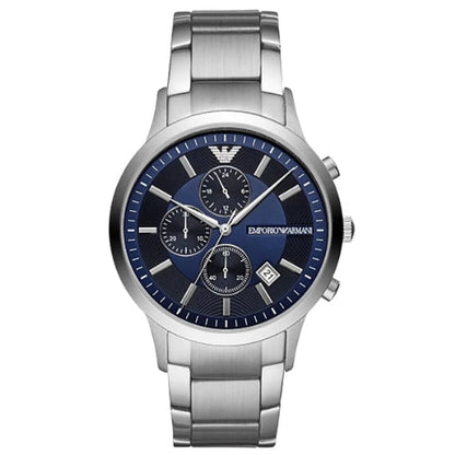 Emporio Armani Renato Chronograph Quartz Blue Dial Men's Watch AR11164