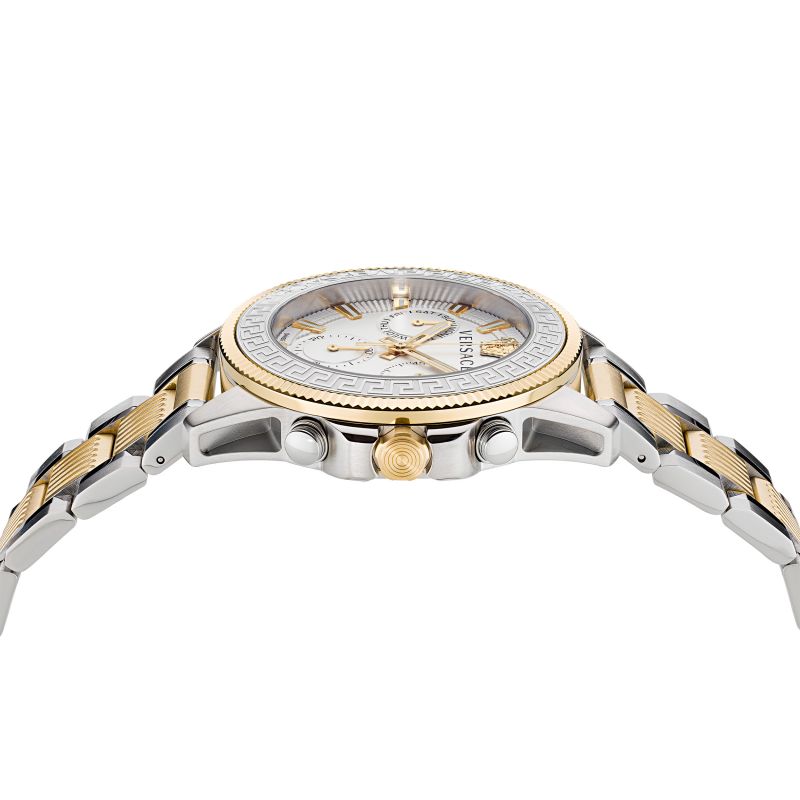 Versace Greca Action Chronograph Two-Tone Men's Watch VE3J00522