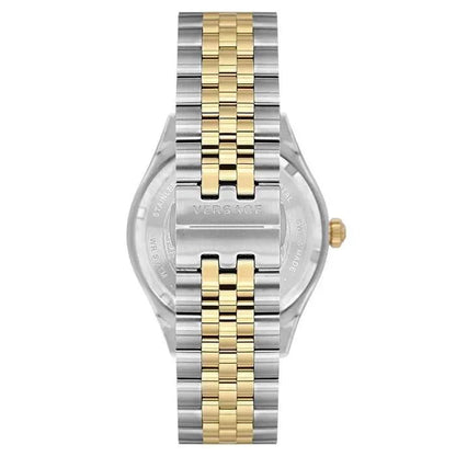 Versace Hellenyium Two-Tone Swiss Movement Date Watch - VEVK01121