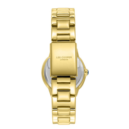 Lee Cooper Mélodie Silver Dial Gold Watch - LC08295.130