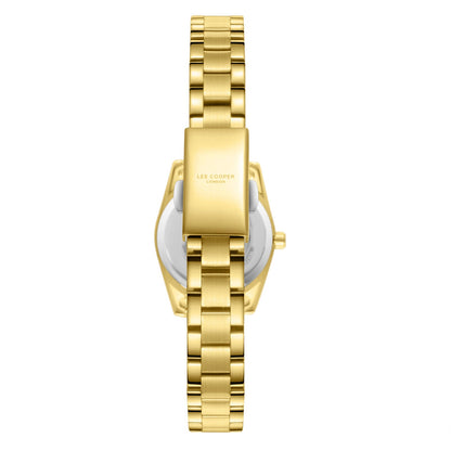 Lee Cooper Sylara White MOP Dial Gold Watch - LC08299.120