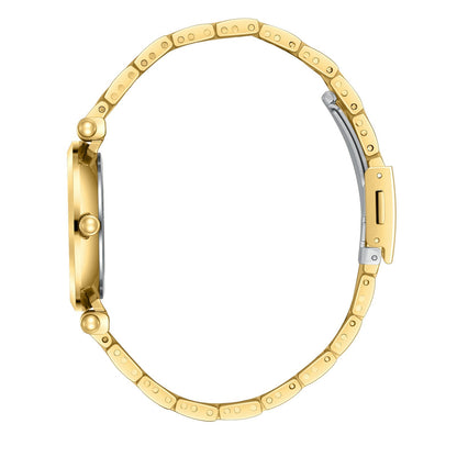 Lee Cooper Classic Roman Numeral Silver Dial Gold Watch - LC08290.130