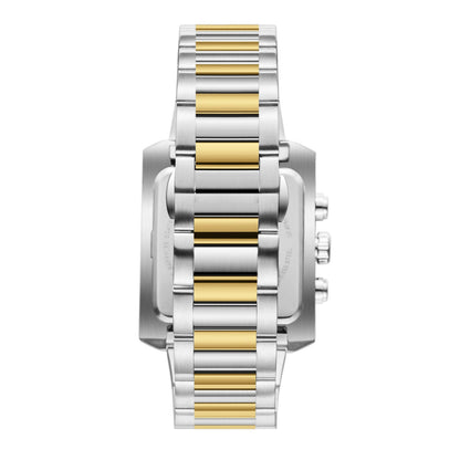 Beverly Hills Polo Club Dual Time Green Dial Two-Tone Watch BP3868X.270