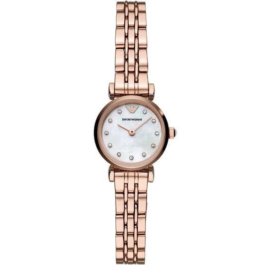 Emporio Armani Gianni T-Bar Quartz Crystal Women's Watch - AR11203