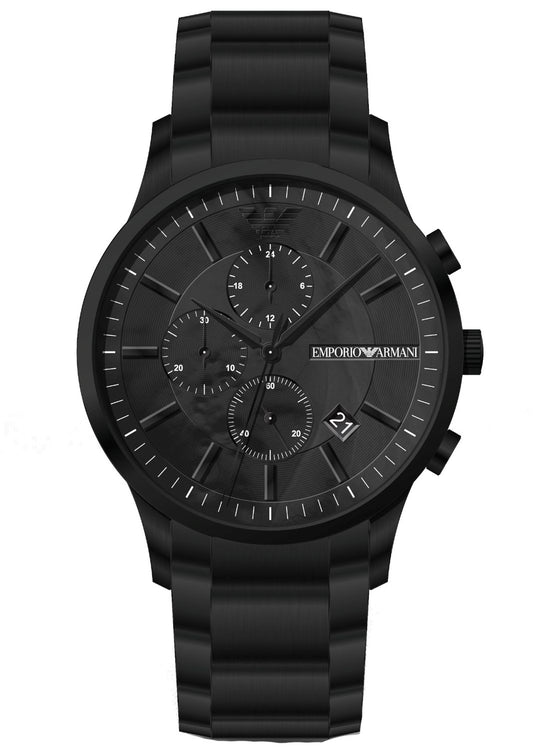 Emporio Armani Chronograph Quartz Black Dial Men's Watch AR11275