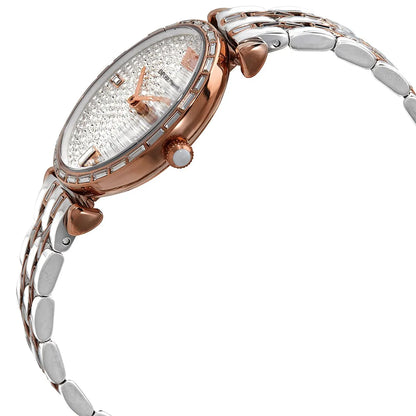 Emporio Armani Gianni T-Bar Quartz Silver Dial Women's Watch - AR11293