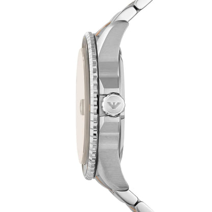 Emporio Armani Sea Explorer Two Tone Men's Watch - AR11340