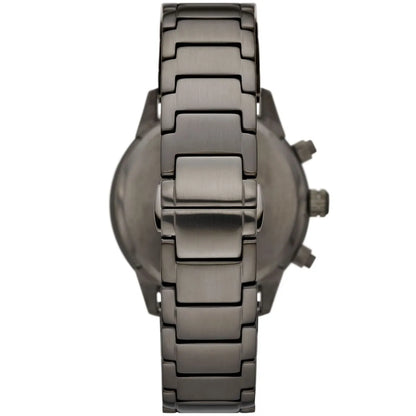 Emporio Armani Mario Chronograph Multicolor Dial Gunmetal Men's Watch - AR11471