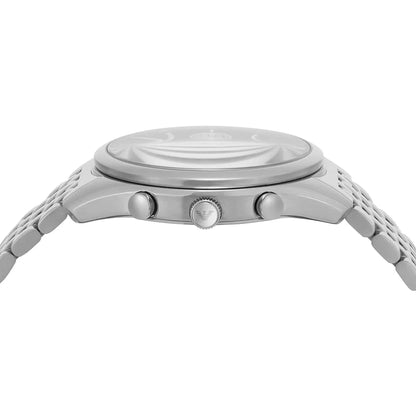 Emporio Armani Antonio Chronograph Green Dial Silver Men's Watch - AR11581