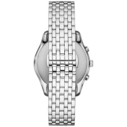Emporio Armani Antonio Chronograph Green Dial Silver Men's Watch - AR11581