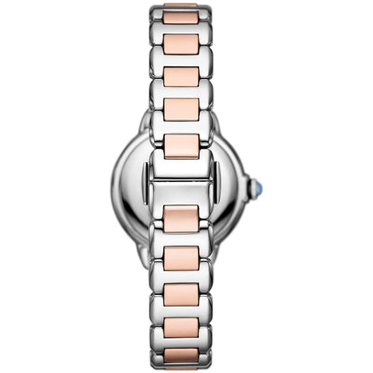 Emporio Armani Mia Blue Sunray Dial Two-tone Women's Watch - AR11597