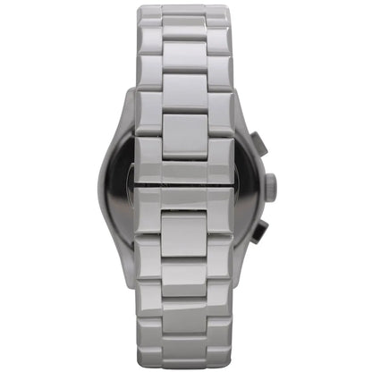 Emporio Armani Valente Large Chronograph Grey Ceramic Men's Watch - AR1459