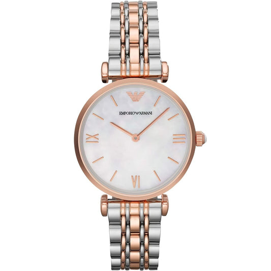 Emporio Armani Classic Mother Of Pearl Dial Women's Watch - AR1683