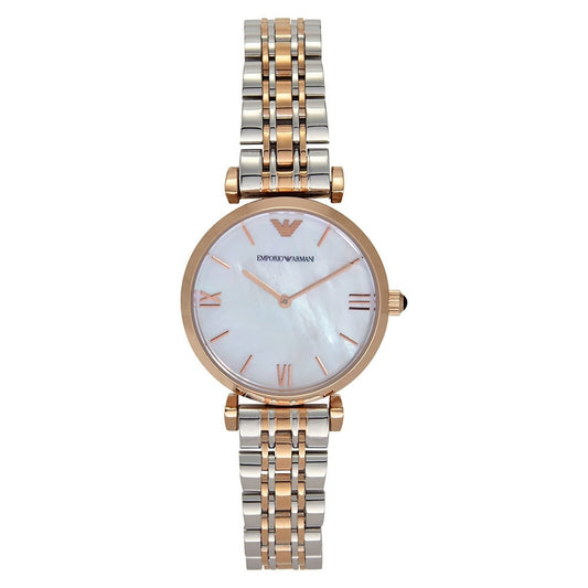 Emporio Armani Classic Mother Of Pearl Dial Ladies Watch AR1683
