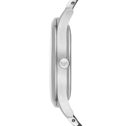 Emporio Armani Beta Large with Date Window Silver Men's Watch - AR1867