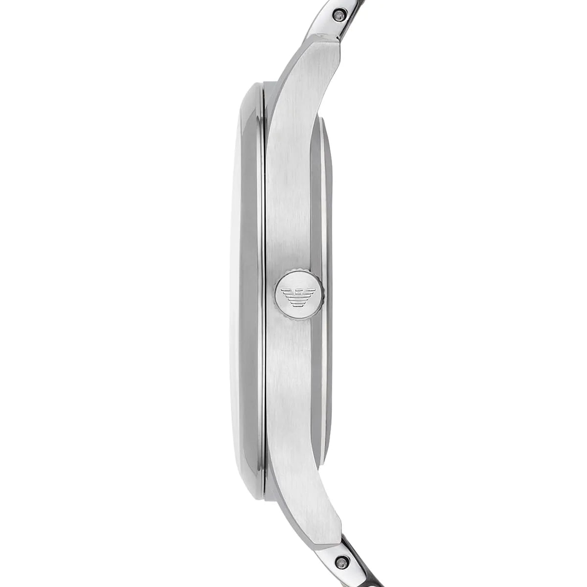 Emporio Armani Beta Large with Date Window Silver Men's Watch - AR1867