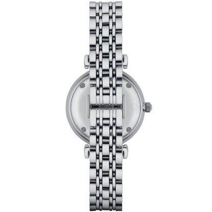 Emporio Armani Gianni T-Bar Silver Women's Watch - AR1908