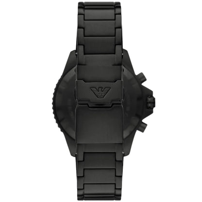 Emporio Armani Diver Chronograph Black Men's Watch - AR80050