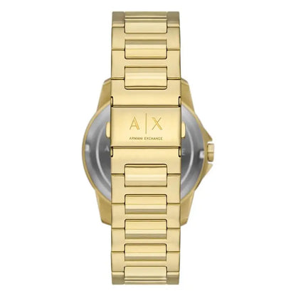 Armani Exchange Moonphase Gold Men's Watch - AX1737