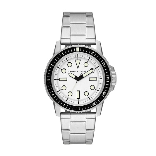 Armani Exchange Leonardo Silver Men's Watch - AX1853
