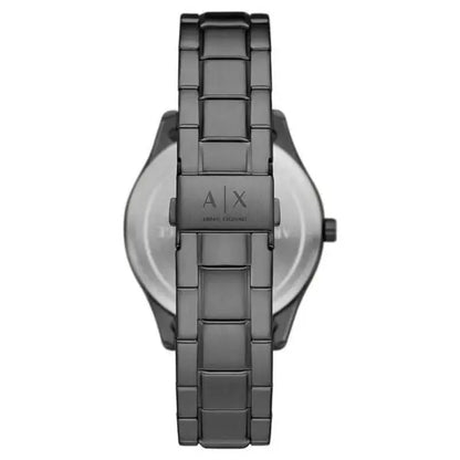 Armani Exchange Dante Multifunction Blue Dial Gunmetal Watch - AX1871