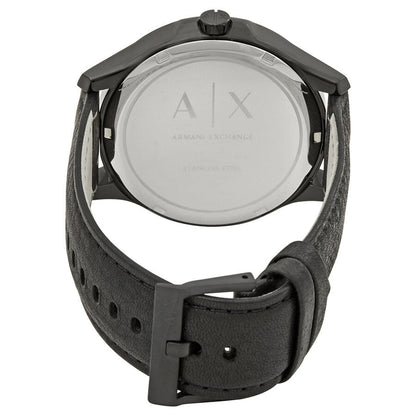 Armani Exchange Hampton All Black Date Watch - AX2400