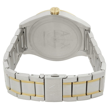 Armani Exchange Nico Blue Dial Two-Tone Watch - AX2332