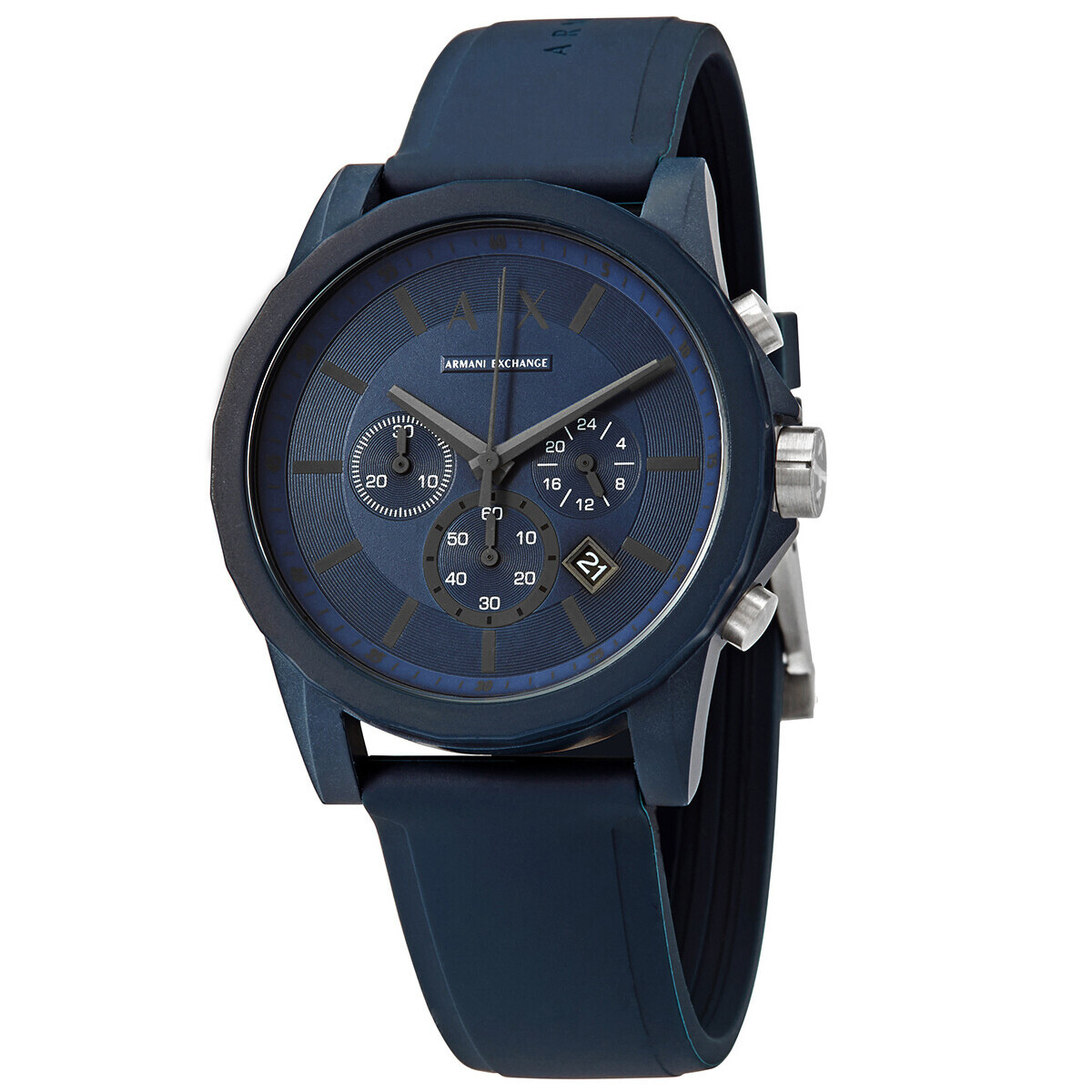 Armani Exchange Outerbanks Multifunction Chrono All Blue Watch - AX7128