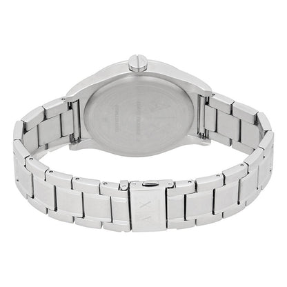 Armani Exchange Three-Hand Black Dial Silver Watch - AX2320