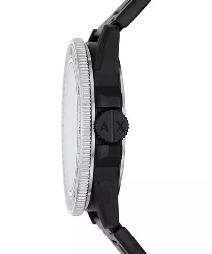 Armani Exchange Leonardo Black & Teal Watch - AX1858