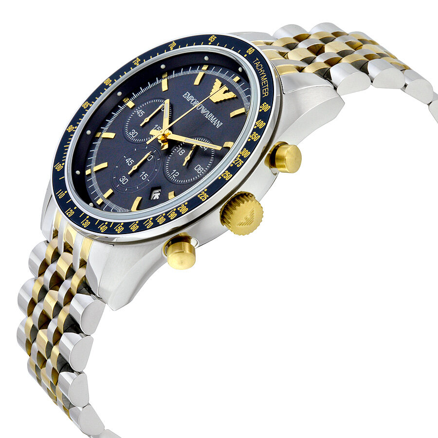 Emporio Armani Navy Chronograph Blue Dial Men's Watch AR6088