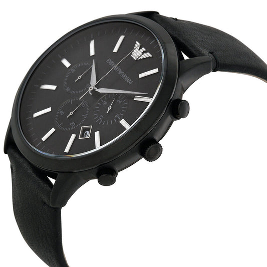 Emporio Armani Sportivo Chronograph Black Dial Men's Watch AR2461