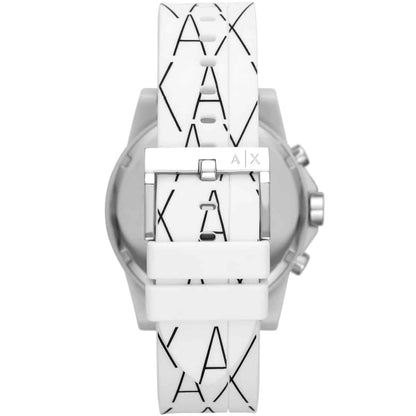 Armani Exchange Outer Banks Chronograph All White Watch - AX1340