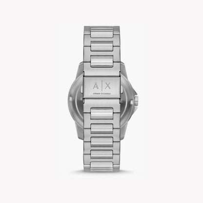 Armani Exchange Moonphase Multifunction Silver Watch - AX1736
