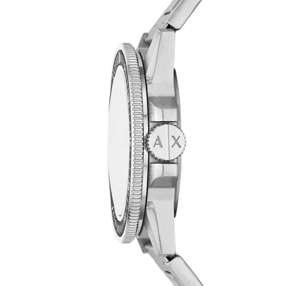 Armani Exchange Leonardo Silver Men's Watch - AX1853
