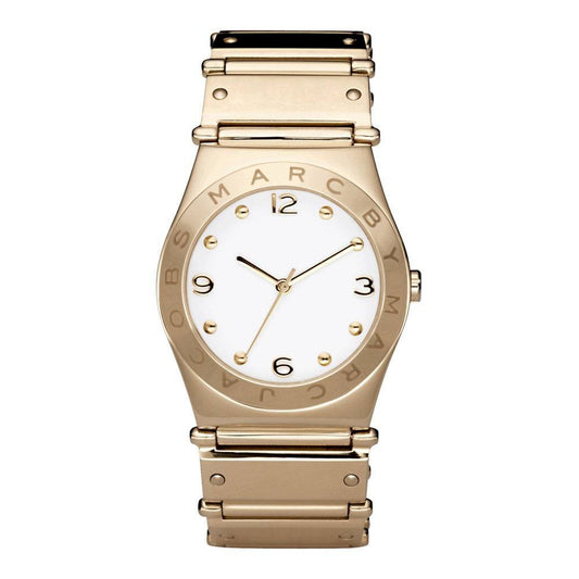 Marc By Marc Jacobs Amy Women's Silver Rose Gold Watch MBM8559