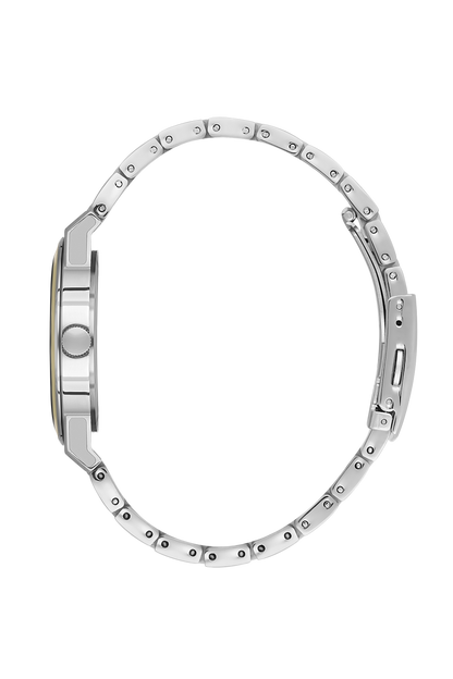 Side profile of BP3584X.110 stainless steel bracelet with link details
