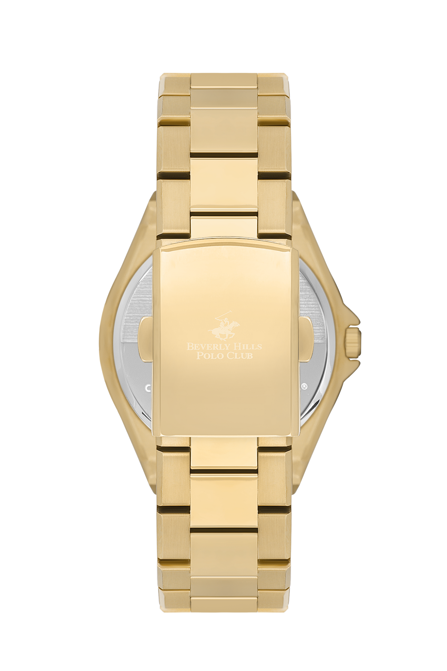 Beverly Hills Polo Club Gold & Mother Pearl Diamond Watch – BP3570X.120