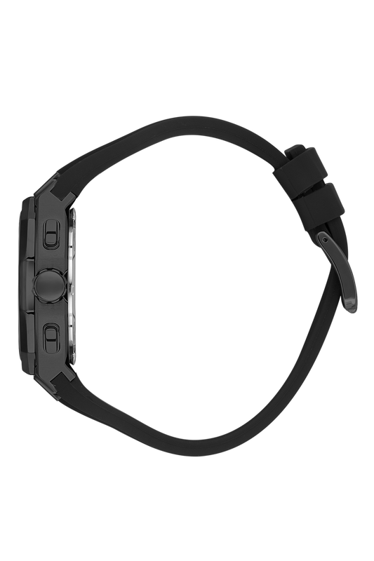 BEVERLY HILLS POLO CLUB Black Chronograph Silicone Watch – BP3557X.651