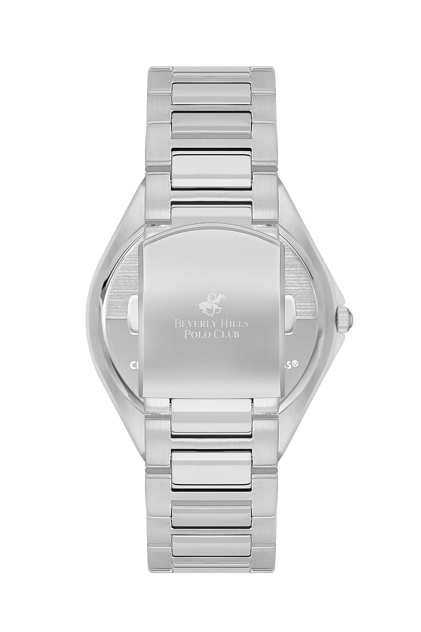 BEVERLY HILLS POLO CLUB Silver Analog Metal Watch – BP3545X.370