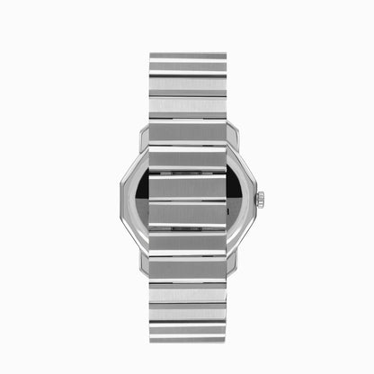 Beverly Hills Polo Club Silver Watch Blue Dial Date Watch BP3285X.390