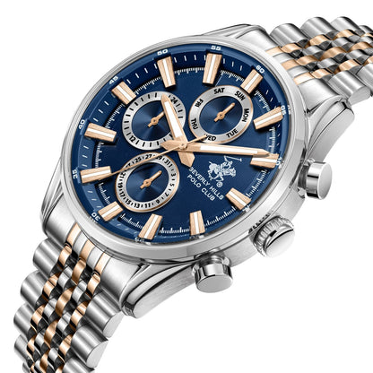 Beverly Hills Polo Club Two tone Men's Watch - BP3823X.590
