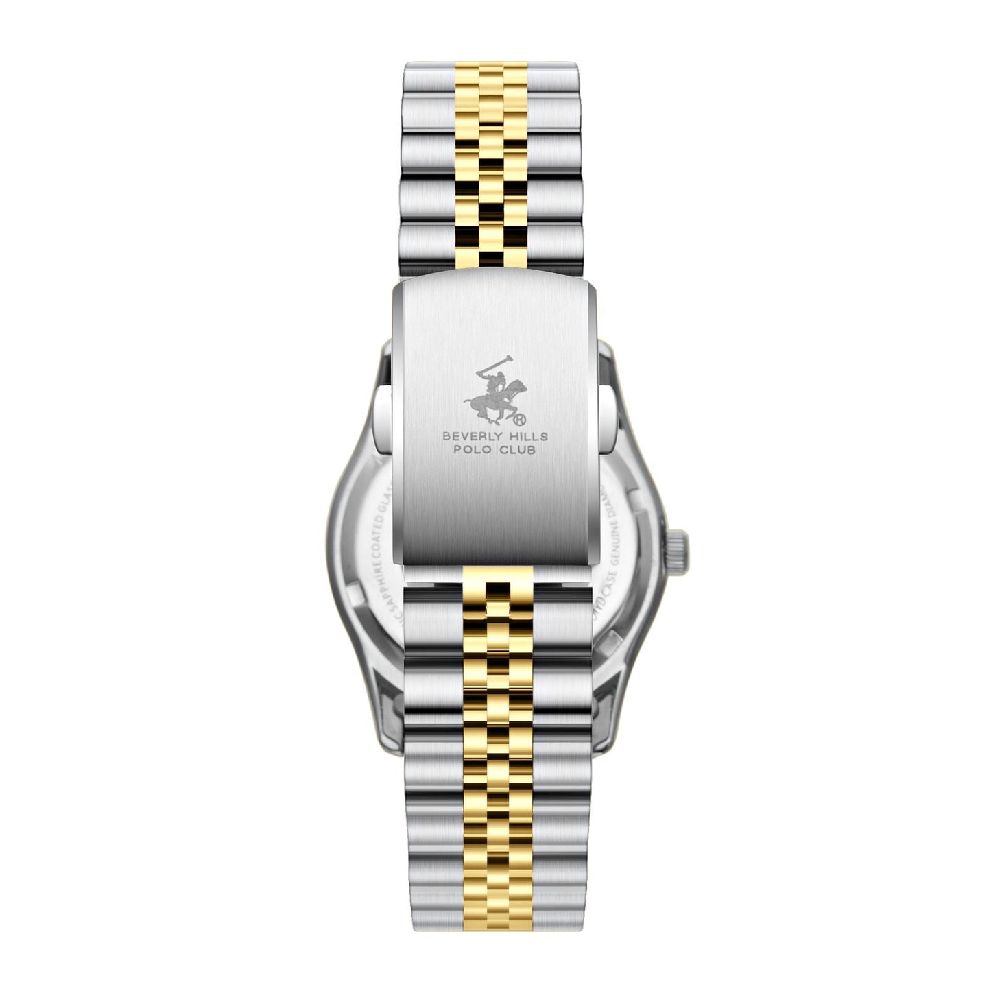 Beverly Hills Polo Club Luxury Two-Tone Genuine Diamond Watch - BP3808C.220