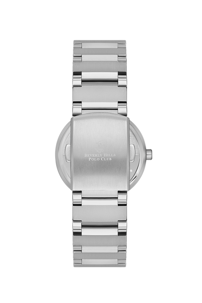 Beverly Hills Polo Club Blue Dial Silver Diamond Watch – BP3568X.390