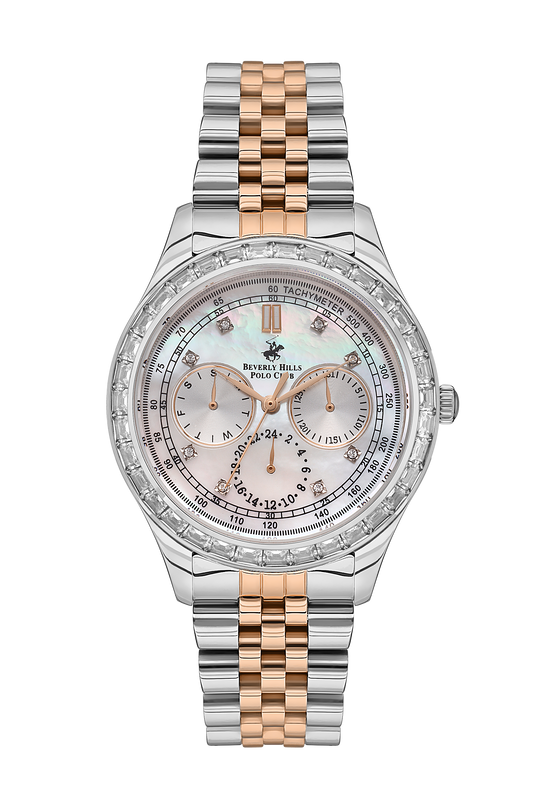 BEVERLY HILLS POLO CLUB Stainless Steel Quartz Watch – BP3563X.520