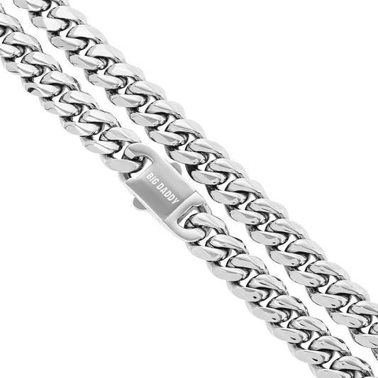 Big Daddy 8MM Cuban Link Stainless Steel Chain