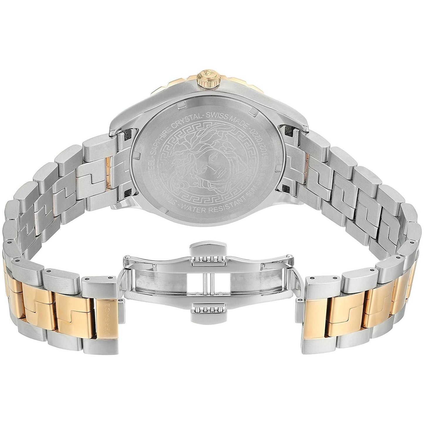 Versace Hellenyium Two-Tone GMT Men's Watch V11030015