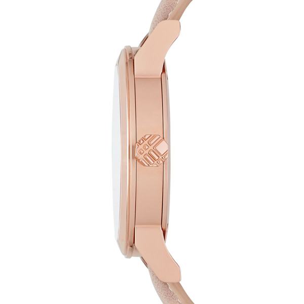 Burberry Rose Gold Tone Leather Strap Women's Watch BU9109